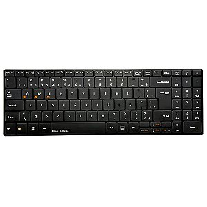 Teclado sem fio Bluetooth preto slim TC220 Multilaser