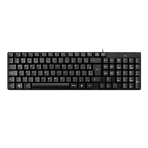 Teclado com fio USB slim TC193