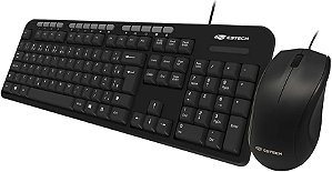 Kit teclado e mouse C3 Tech KT-100