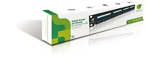 Patch Panel 24P cat5 fast track aluminium