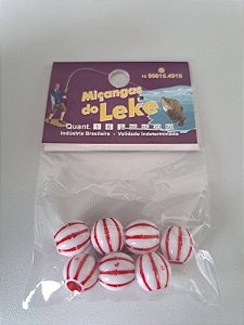 Miçanga Pitanga 10mm - Miçangas do Leke