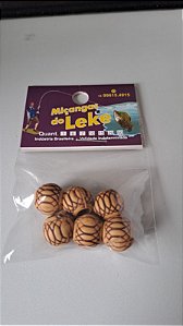 Miçanga Mexirica 12mm - Miçangas do Leke