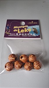 Miçanga Sabrina Sato 12mm - Miçangas do Leke