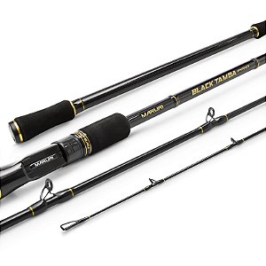 Vara Black Tamba Pro 2,40 Metros 60 Libras Carretilha 2 Partes - Maruri