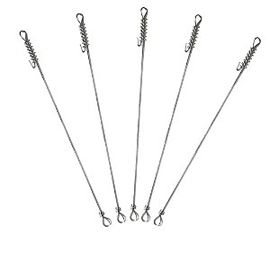 Empate Aço Pescaria Espada 20cm 5 Unidades- Falcão Pesca