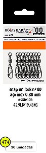 Snap Unlock C/ Girador - Boias Barão
