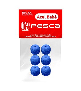EVA Azul Formato Ração 14mm - Jr Pesca