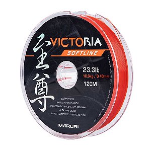 Linha Monofilamento Victoria Laranja 120 Metros - Maruri