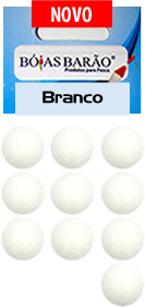 EVA Branco Boleado 10 Unidades - Bóias Barão