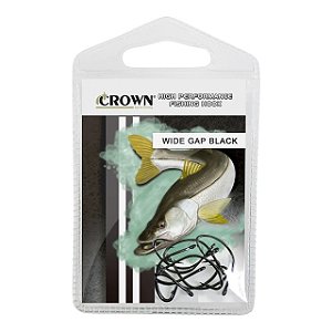Anzol Wide Gap Black - Crown