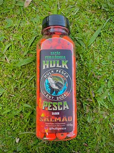Ração Furada Salmão 120 Gramas - Hulk Pesca