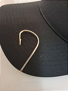 Pingente de Anzol Banhado Ouro - Kamaro Jóias