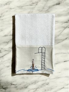 Toalha de Lavabo Mergulhadora