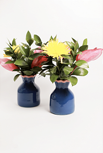 Vaso Azul - Collab Bruna Azem