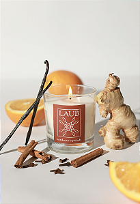 Vela Clássica Mandarina Especiada - Collab Bruna Azem