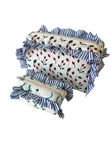 Dupla Necessaire Morango - M e P