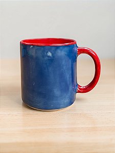 Caneca Bicolor Vermelha