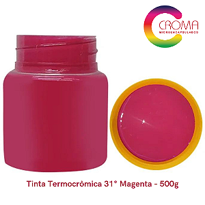 Tinta Termocrômica 31° Magenta - 500g