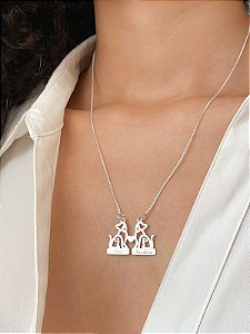 Colar personalizado pets