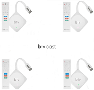 Quatro Btv Cast Ultra Hd 4K 8GB Wi-Fi Dual Band