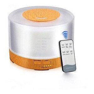 Umidificador Ultrassônico Led 500ml c/ controle