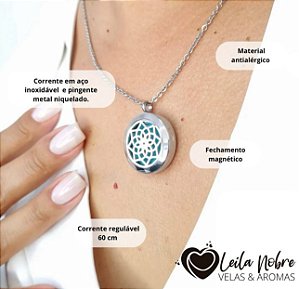 Difusor pessoal - Colar 60 cm