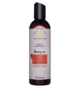 Shampoo Forca e Crescimento Aromatherapy Via Aroma - 240ml