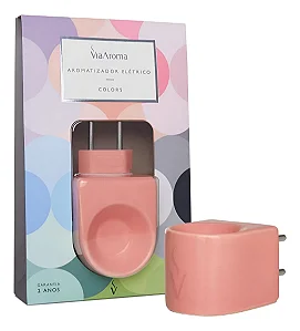 Aromatizador Elétrico tomada - porcelana pêssego