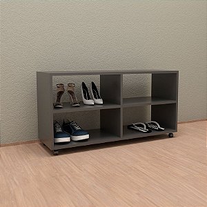 Sapateira em MDF com Espaço Para 08 Pares de Calçados