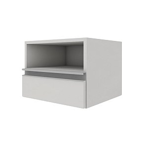 Mesa de cabeceira suspensa Gaveta Criado Mudo Móveis Mdf Decoração