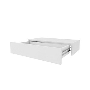 Gaveteiro suspenso branco
