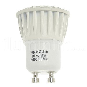 Lâmpada LED Dicroica MR11 4w Branco Frio | Inmetro