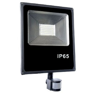 Refletor Holofote Micro LED SMD Sensor de Presença 150W Branco Frio -  Iluminim LED - Plafons, Refletores, Spots, Fitas e muito mais!