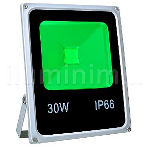 Refletor Holofote LED 30w Verde