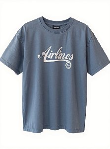 Camiseta Airlines Classic Chumbo
