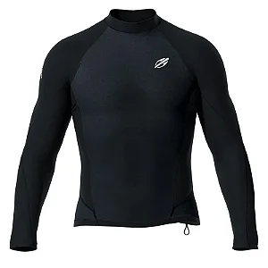 Camiseta manga longa extraline Mormaii Preta