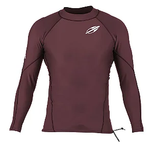 Camiseta manga longa extraline Mormaii Vinho