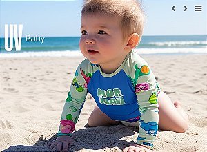 Camiseta UV Mormaii Baby