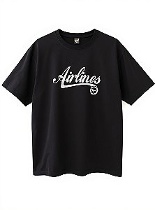 Camiseta Airlines Classic Preta