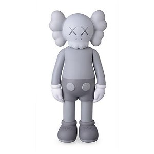 KAWS - Boneco Companion Open Edition "Cinza" -USADO-