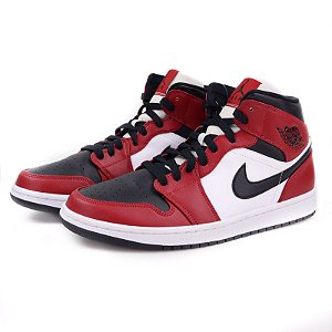 jordan 1 mid chicago black toe