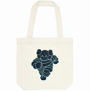 KAWS - Bolsa Tote Bag Chum "Marinho" -NOVO-