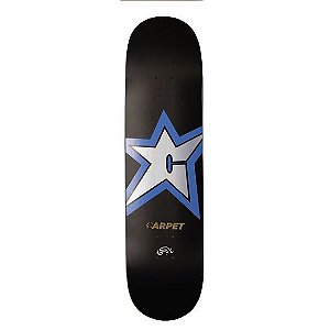 CARPET COMPANY - Shape de Skate C-Star "Preto" -NOVO-