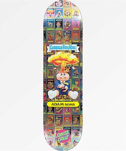 SANTA CRUZ x GARBAGE PAIL KIDS - Shape de Skate "Adam Bomb" -NOVO-