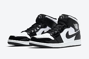 NIKE - Air Jordan 1 Mid "Carbon Fiber" -NOVO-