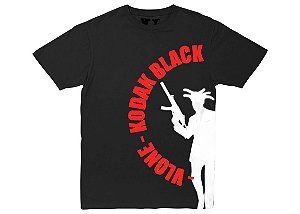VLONE x KODAK BLACK - Camiseta Vulture "Preto" -NOVO-