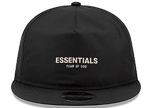 NEW ERA X FOG - Boné Essentials 9Fifty Retro Crown A-Frame "Preto" -NOVO-