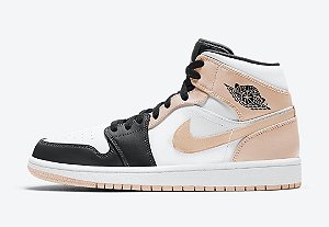 NIKE - Air Jordan 1 Mid "Arctic Orange/Black Toe" -NOVO-