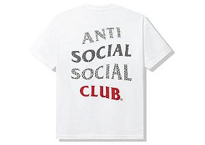 ANTI SOCIAL SOCIAL CLUB - Camiseta 99 Retro IV "Branco" -NOVO-