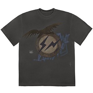 TRAVIS SCOTT x FRAGMENT DESING - Camiseta Cactus Jack Fragment Create "Preto" -NOVO-